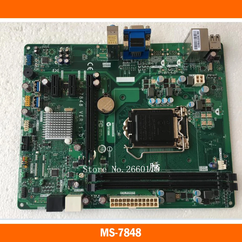 

For MS-7848 Mainboard VER:1.0 1150 Motherboard Fully Tested