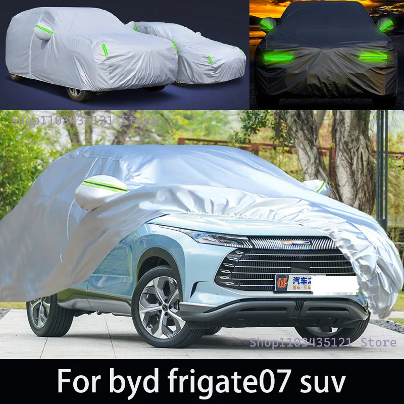 

For byd frigate07 auto anti snow, anti freezing, anti dust, anti peeling paint, and anti rainwater.car cover protection