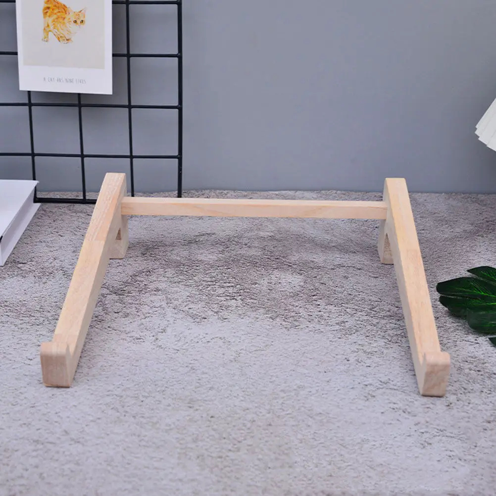 원목 노트북 스탠드 프리미엄 데스크탑 라이저 태블릿 지원 스탠드 노트북 홀더 작업 효율성 향상 및 편안함 제공