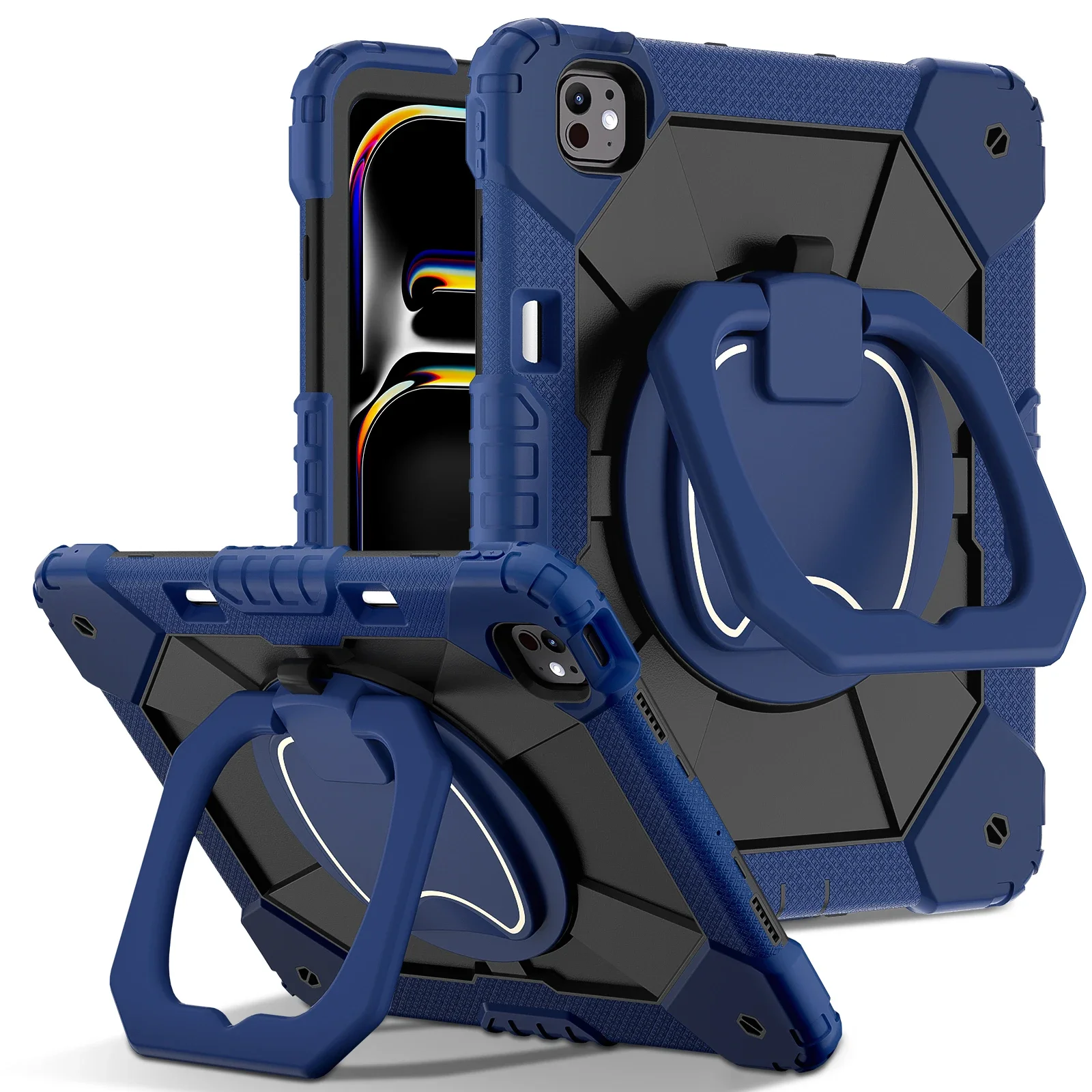 Versatile 360° Rotatable Stand Tablet Case with Shockproof Protection