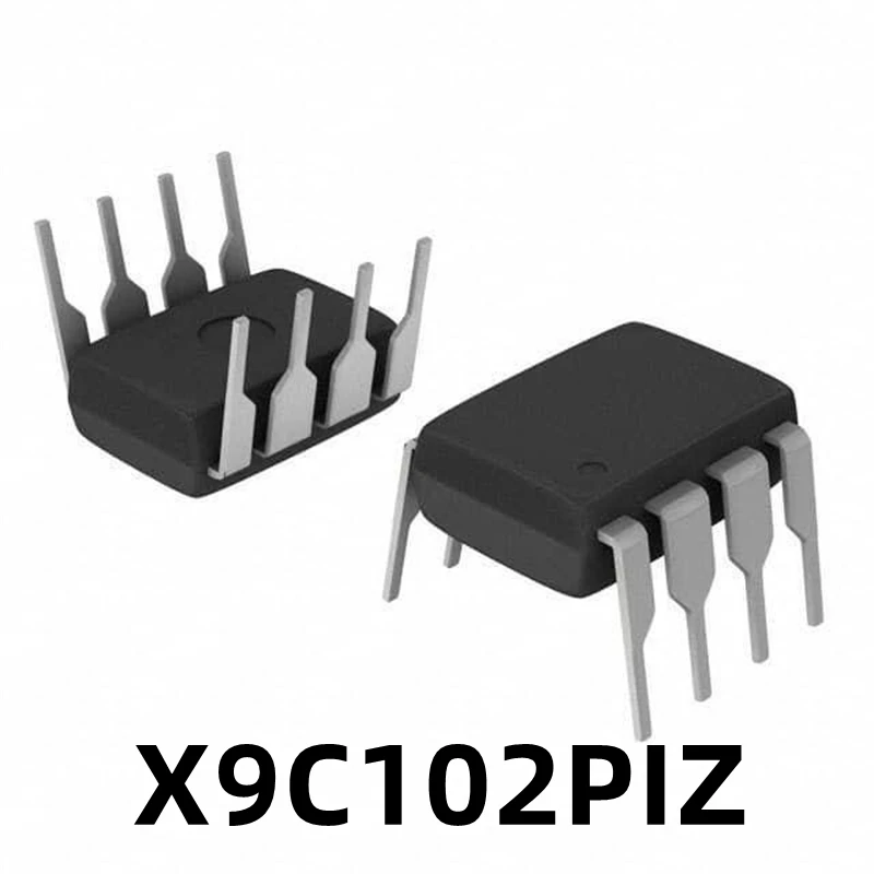 

1PCS New X9C102P X9C102 X9C102PIZ In-line DIP8 Digital Potentiometer Chip