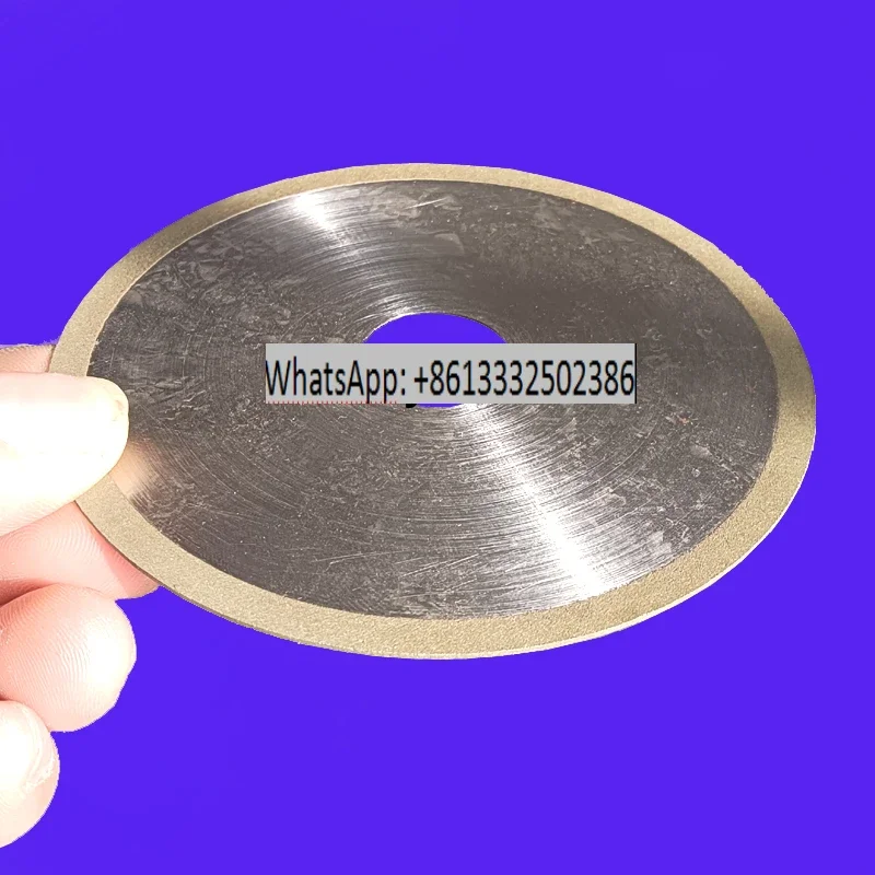 

150mm ultra-thin resin bond diamond cutting saw blade for cutting glass quartz tube