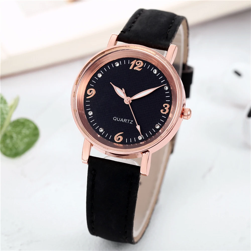 Luxury Brand Women Wrist Watch Casual Quartz Leather Band New Strap Dress  Ladies Analog Wristwatch  Girls Clock Gift