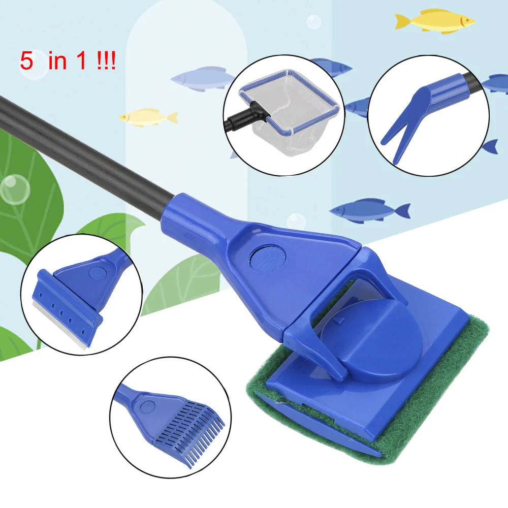 5 in 1 Aquarium Cleaning Tools 1