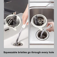 Xiaomi Youpin Pipe Dredging Brush Bathroom Hair Sewer Cleaning Brush Drain Cleaner Hole Remover Sewer Pipeline Cleaning Tools 2
