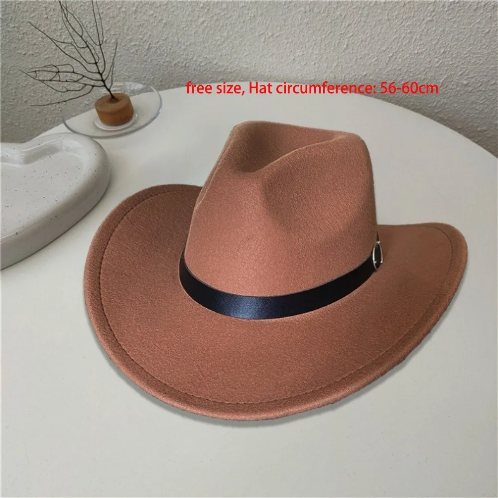 Wool Poly Gentleman Fedora Hat for Daily Wear