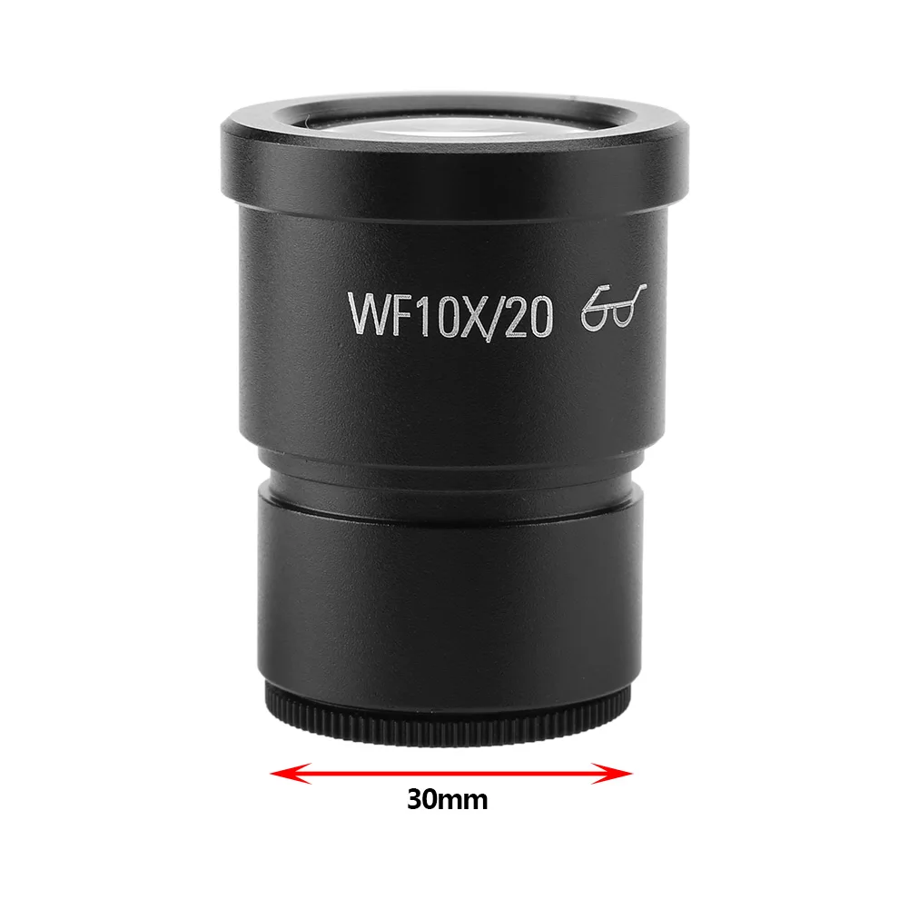 Stereo Microscope Eyepiece 10X WF10X/20 Wide Field Mounting Size 30mm