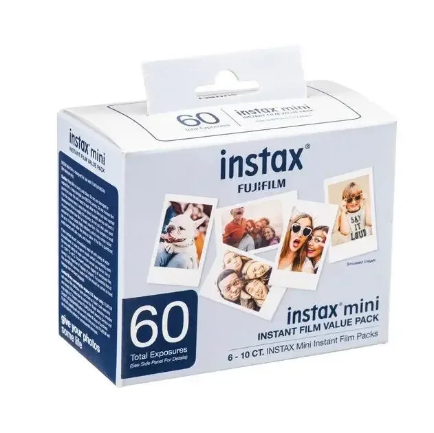 Origin Fujifilm Instax Mini Film Paper 10-60 Sheets for Fuji
