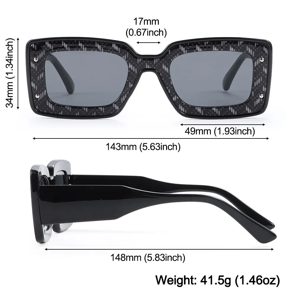 1PC Fashion Designer Small Rectangle Sunglasses Hot Leopard Print Square Sun Glasses for Women Men Shades UV400 Fema