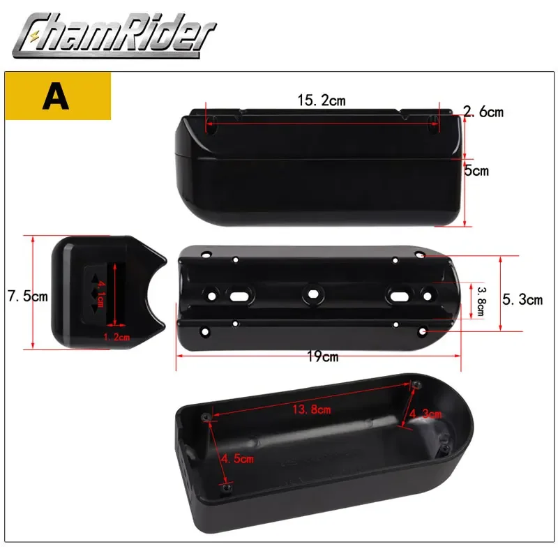 Scatola Controller Ebike custodia per Controller bici elettrica 250W piccola 350W 500W grande 1000W Kit di conversione bici elettrica Extra Large - immagine 2