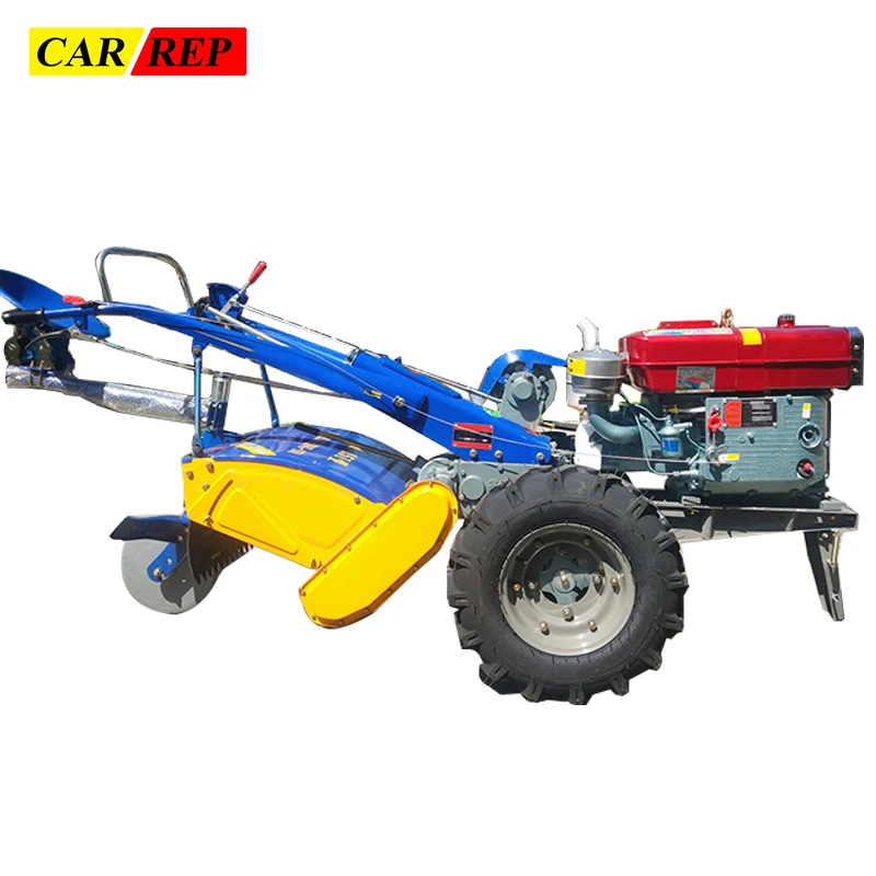 

8-18Hp Multipurpose Walking Tractor Paddy Field Wheat Lawn Mower Mini Tiller Garden Rotary Cultivator Hoe Tine Cultivator