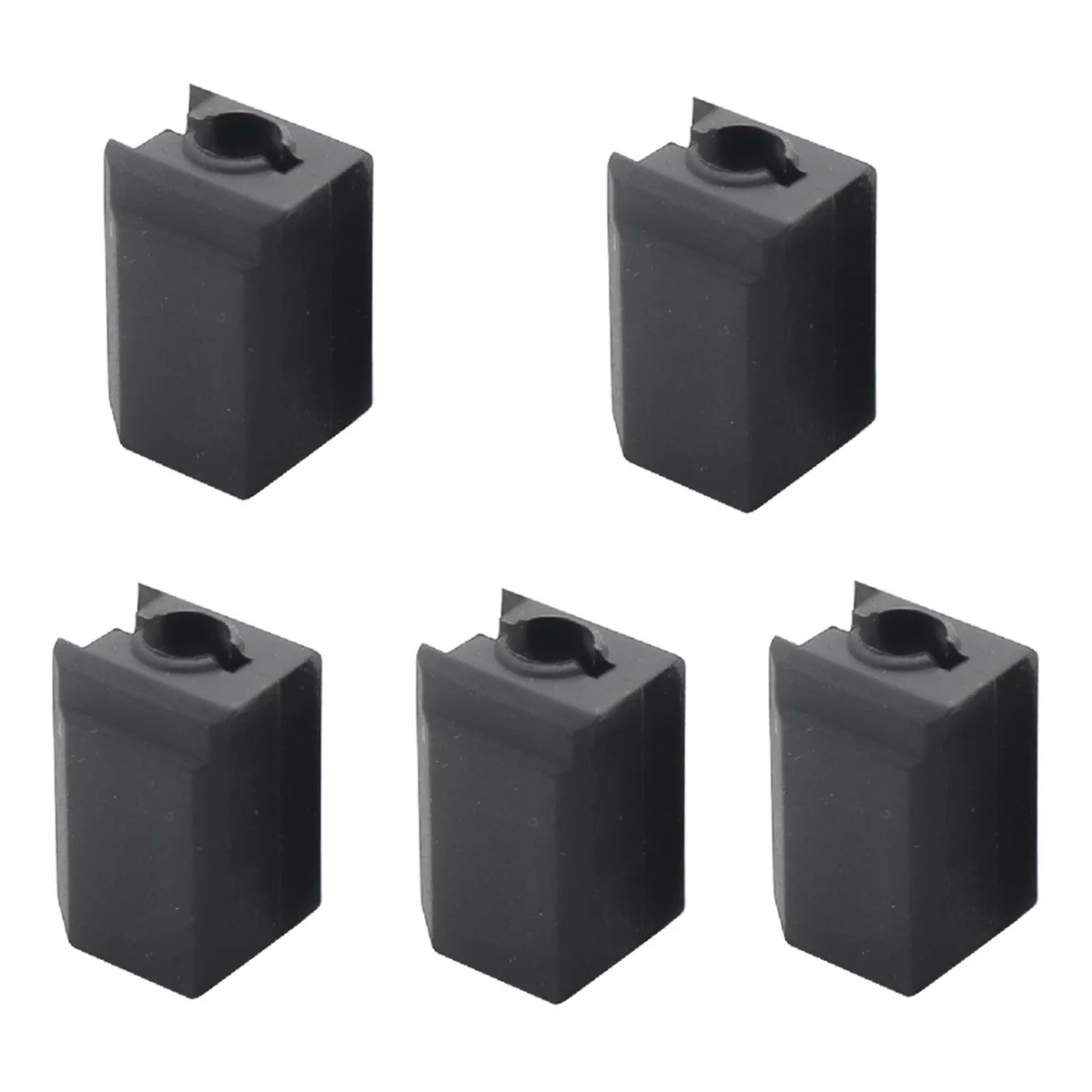 

5 шт., силиконовые носки для экструдера Bambu Lab X1 X1C P1P