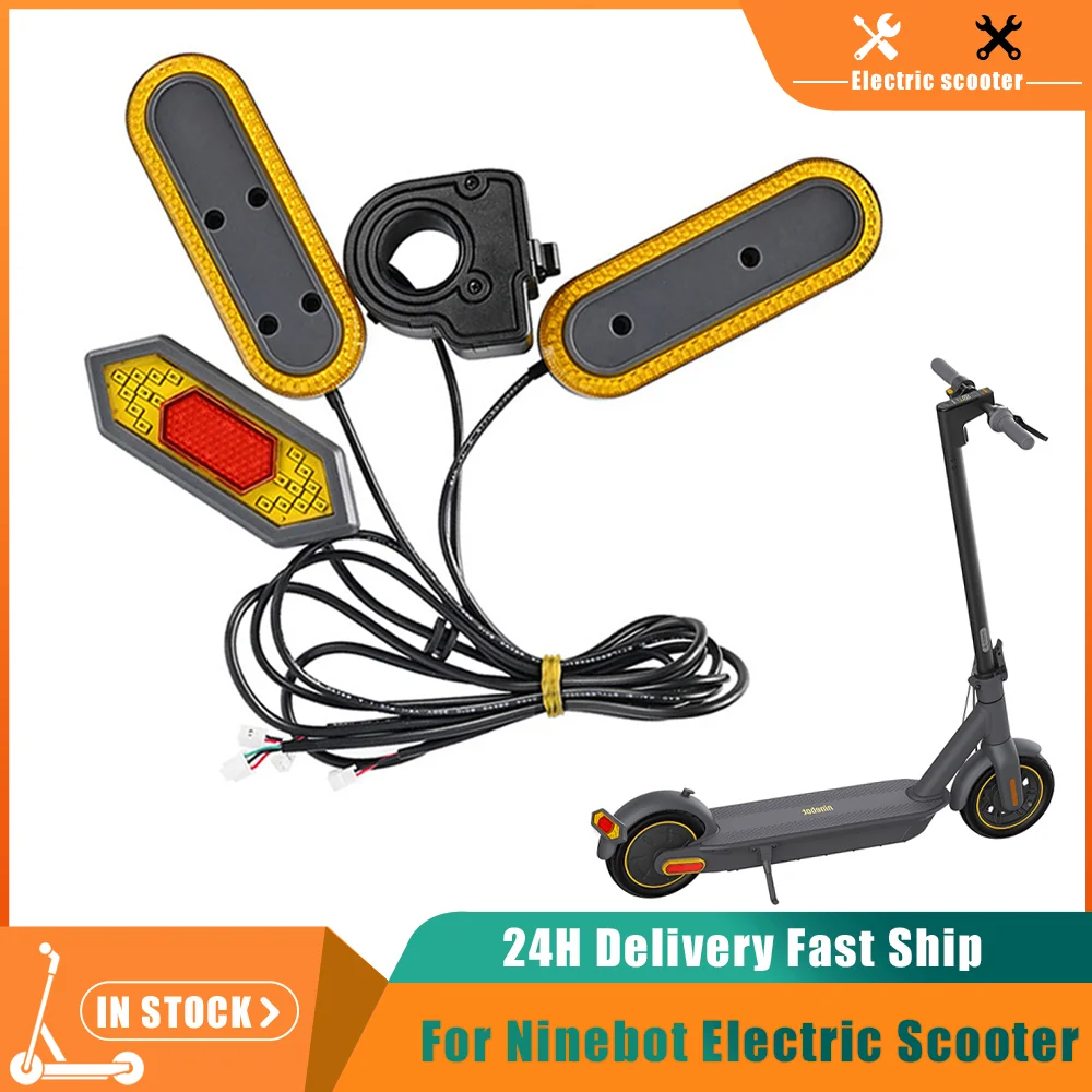 Elektrische Roller Zubehör Blinker Lampe Für Segway Ninebot Max G30 G30 D  Blinker Licht Teile Neue Stil Ersatz - AliExpress