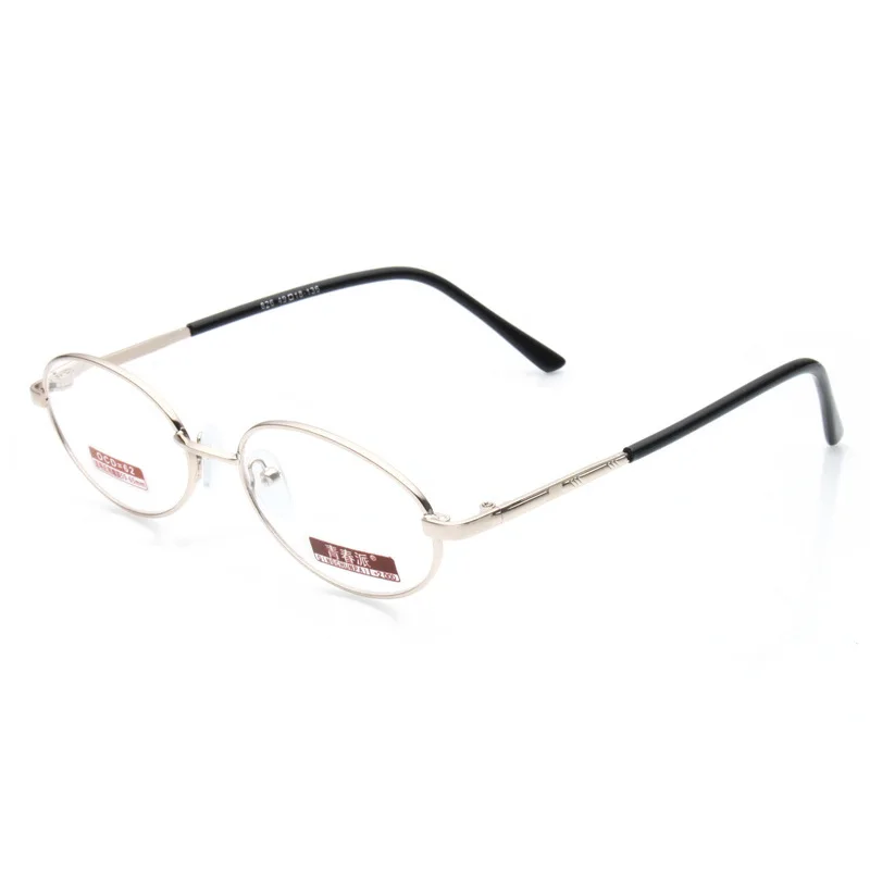 Ahora Retro Metal Oval Frame Reading Glasses For Women Resin Lens Portable Eyewear Lady Vintage Presbyopic Eyeglasses +1.0 to +4 5