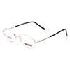 Ahora Retro Metal Oval Frame Reading Glasses For Women Resin Lens Portable Eyewear Lady Vintage Presbyopic Eyeglasses +1.0 to +4 5