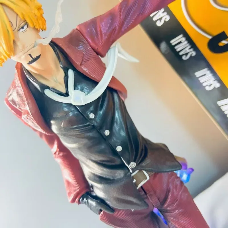 Limited Edition One Piece Anime Fashion Show Vinsmokesanji Gk Figurine Trendy Toy Model Statue Ornament Toy Gifts Runway Show