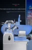 Tqh Mutton Meat Slicer Commercial Electric Automatic Beef Roll Frozen Meat Semi-automatic Slicer 5