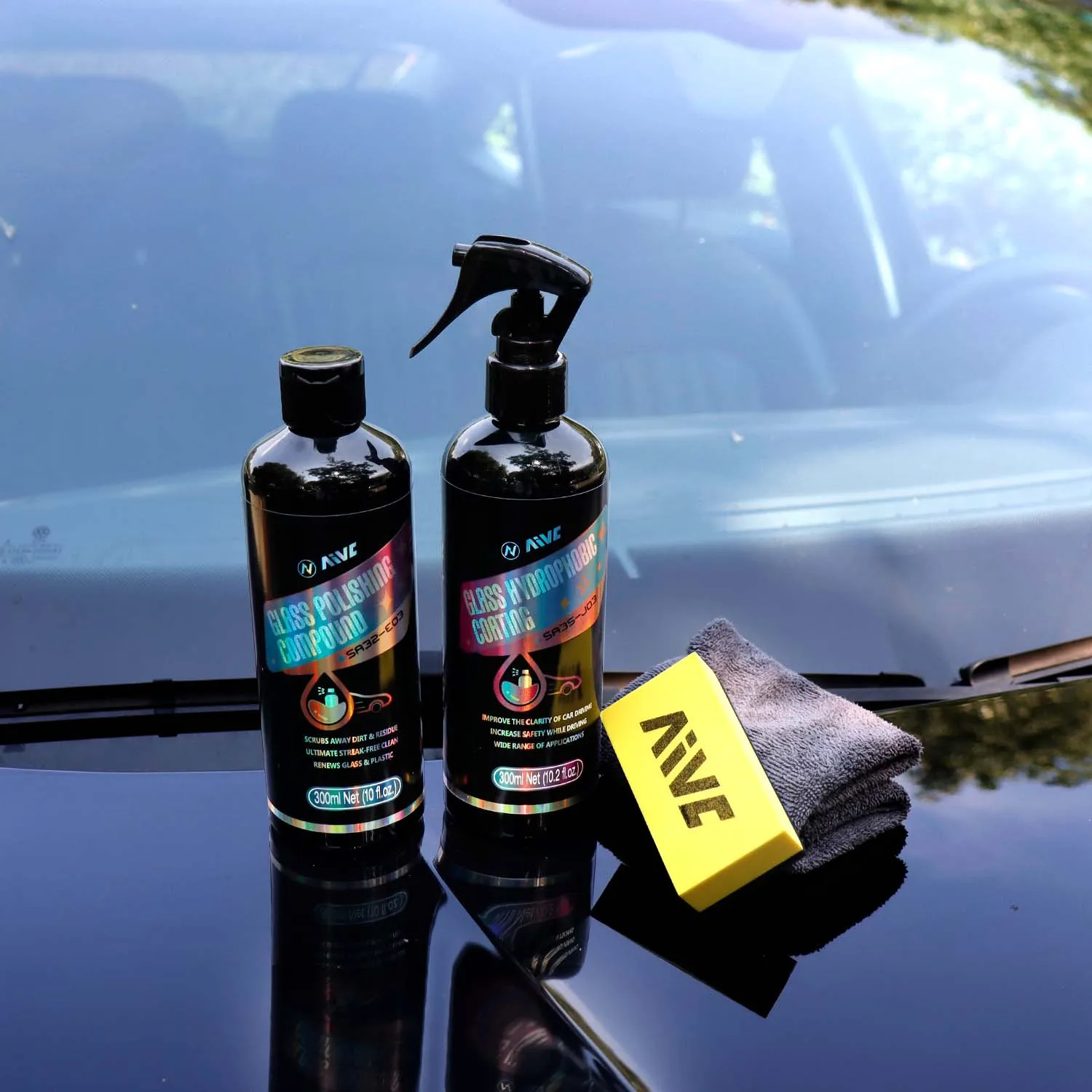 Car Glass Hydrophobic Nano Coating AIVC Windshield Waterproof Spray  Protector Clear View Liquid Ceramic Car Detail Accessories - AliExpress