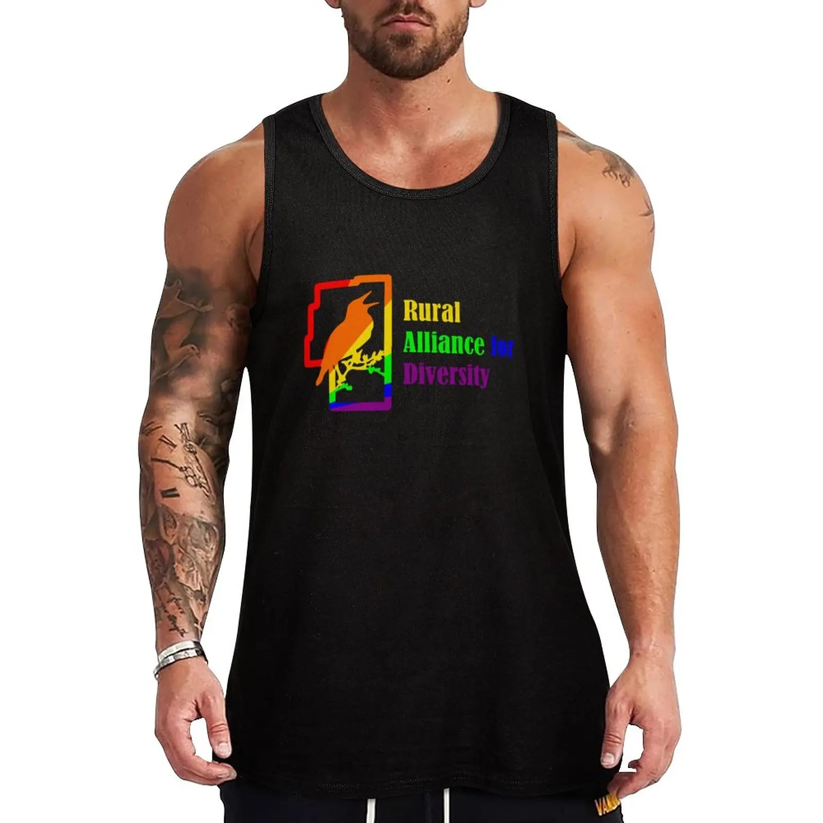 

Новинка, мужские футболки RAD PRIDE Gear без рукавов