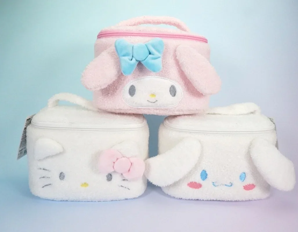 Hallo Kitty Kosmetik Tasche My Melody Make-Up Fall Zimt Hund Pudding Hund Little Twin Sterne Kosmetische Box Sanrio Bleistift Veranstalter