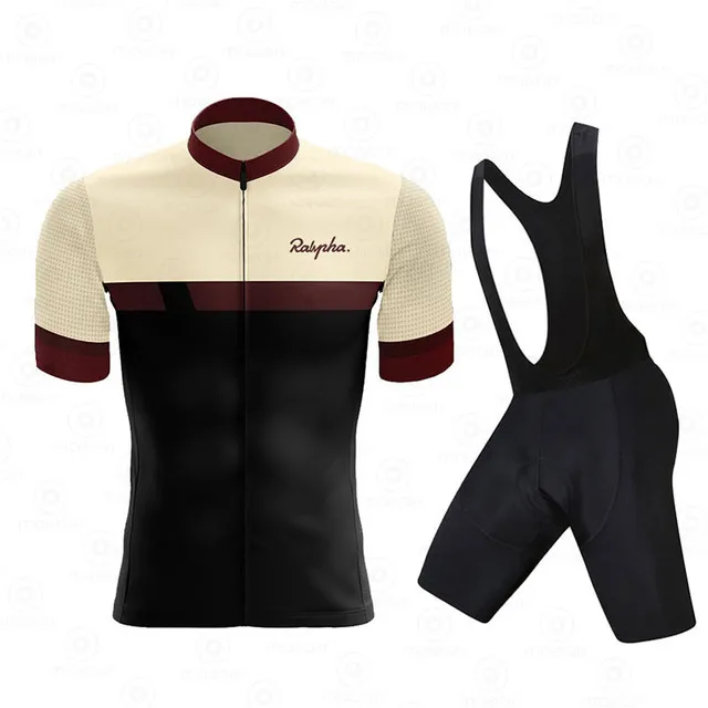Ralvpha 2021 Men's Racing Cycling Suits Tops Triathlon Go Bike Wear Quick Dry Jersey Ropa Ciclismo Clothing Sets | Спорт и