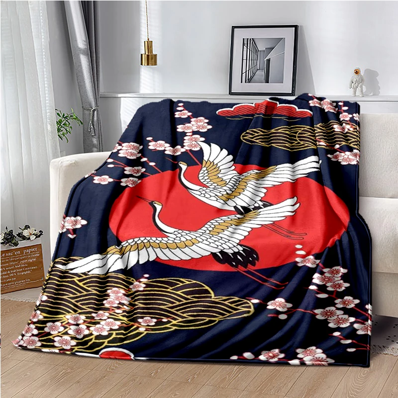 Chinese Style Throws Blanket for Kids Super Soft Warm Cartoon BlanketS