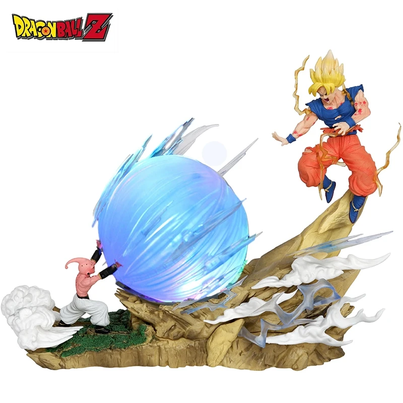 Action Figure Dragon Ball Super Goku Super Sayajin Blue 20cm - AliExpress