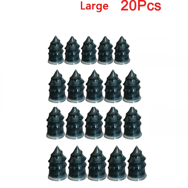 10pcs Car Tubeless Vacuum Tyre Puncture Repair Kit Screw Nails Tire Patch Plug