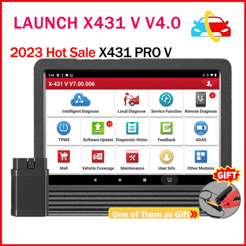 

Launch X431 PRO V V4.0 Automotive Diagnostic tools Full System ECU Coding Active test obd2 scanner for car free shipping