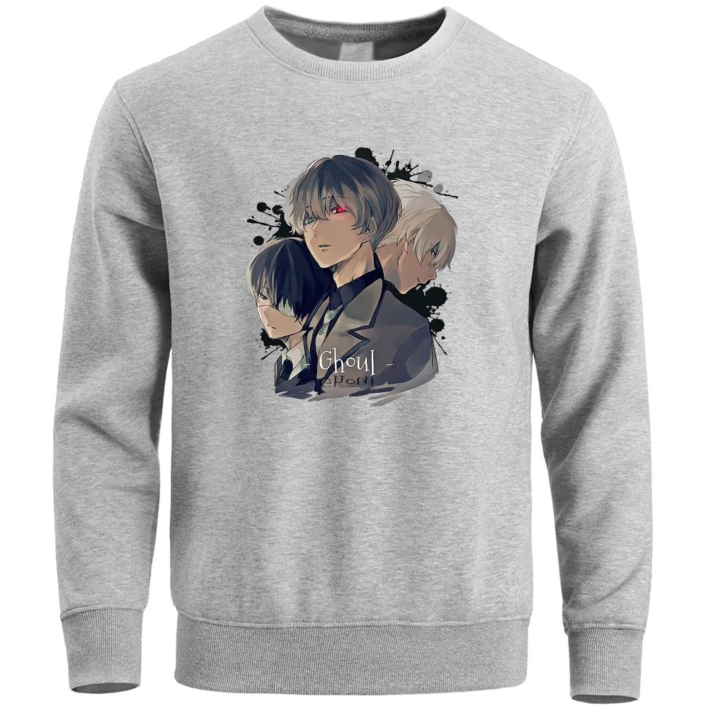 

Токийский Гуль, японский аниме Ken Kaneki, пуловер, толстовки, зимняя теплая уличная толстовка с принтом, верхняя одежда