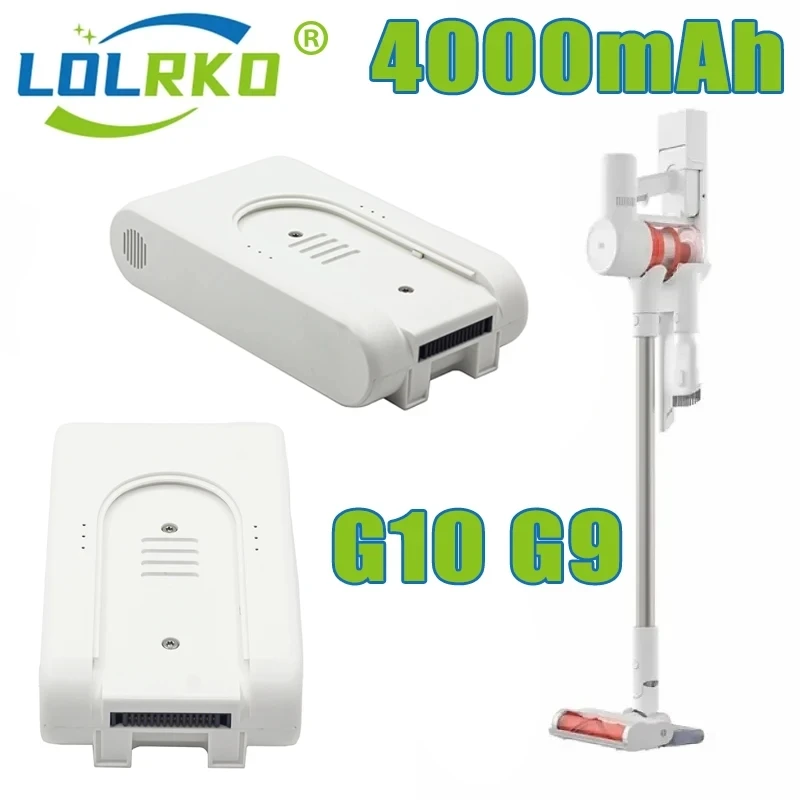 Per Xiaomi G9 G10 Accessori Per Aspirapolvere Batteria Estesa Per Xiaomi G9 4000Mah G10 4000Mah