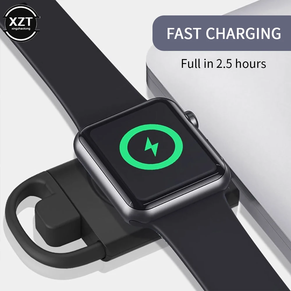 

New 2 IN 1 Portable Magnetic Watch Charger for Samsung Watchss Classic 5/4/3 f38/40/41/46mm Fast Chargers for Galaxy Active 2 1