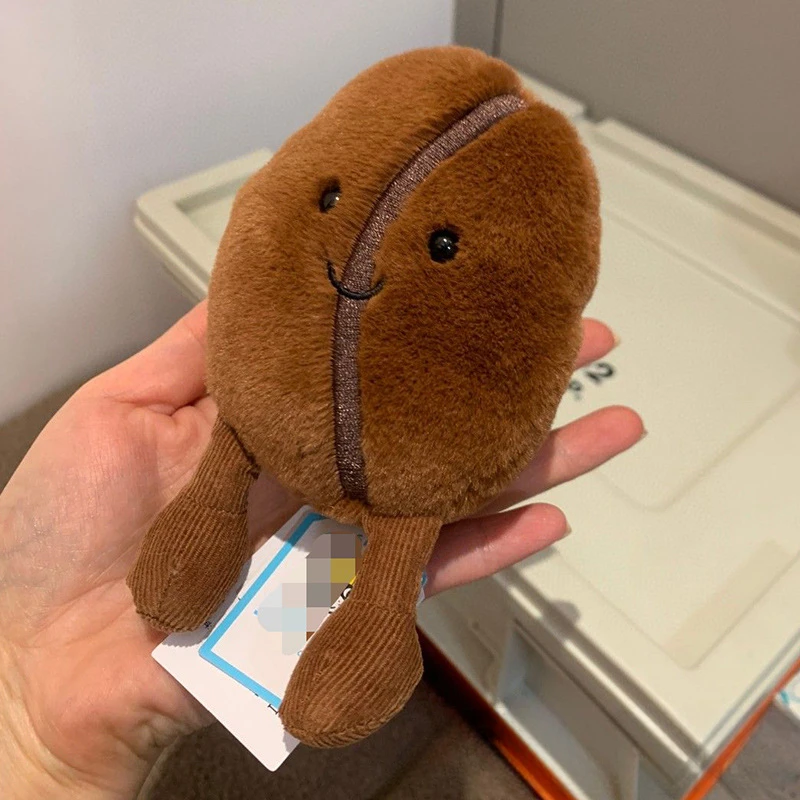 jelly cat コーヒー ぬいぐるみ Amazon.com: Jellycat Amuseables Coffee Bean Stuffed Toy, 5