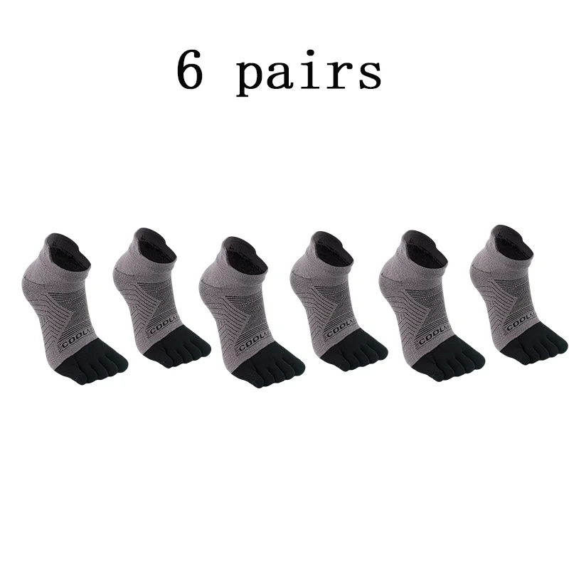 6 pairs grey