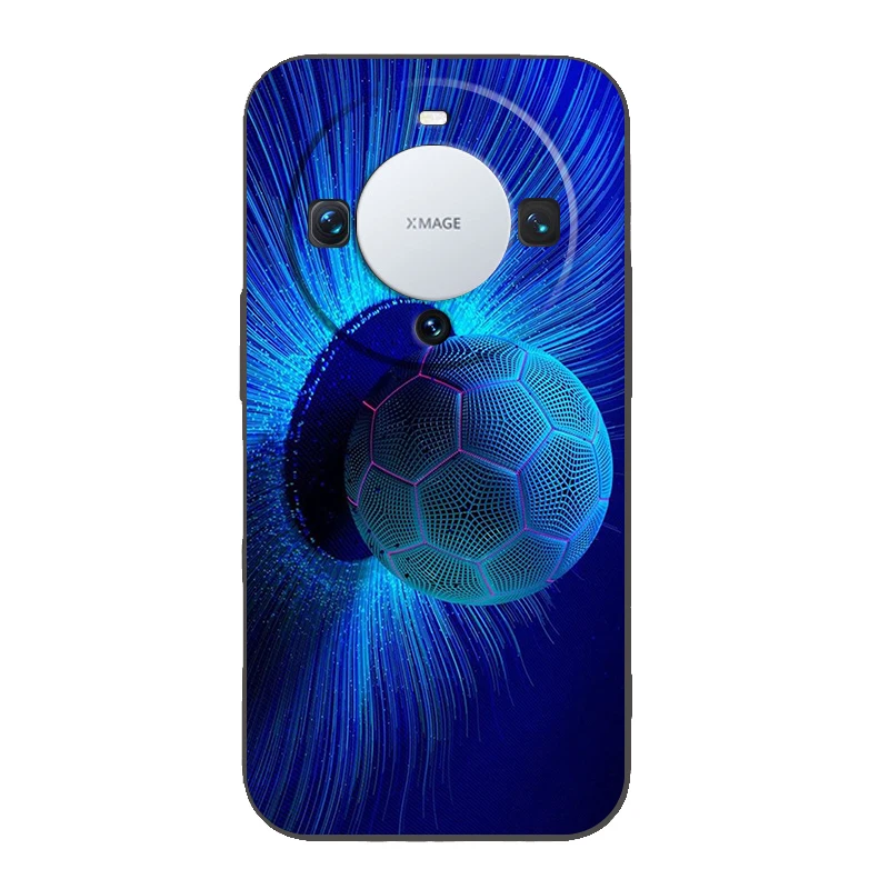 Enhanced Soccer-Themed Silicone Phone Case Cover