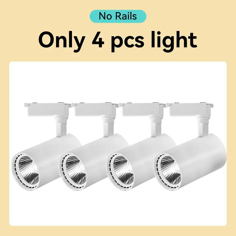 Led Track Light Set Ceiling Lamps Rail Lighting 220V Led Track Lamp Rail Light Spot Light Led Lights for Kitchen Shop Store Home - Image 9
