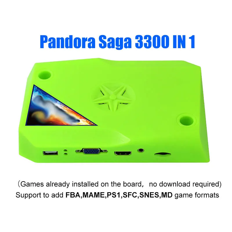 Pandora Saga Box EX Special Version 3300 in 1 Arcade Jamma Board Support 4 Players and 3d Tekken Game Pandora FHD 1080P pandora saga cx dx special arcade 5000 2800 in 1 jamma board crt cga vga hdmi compatible have 3p 4p high score record 3d tekken