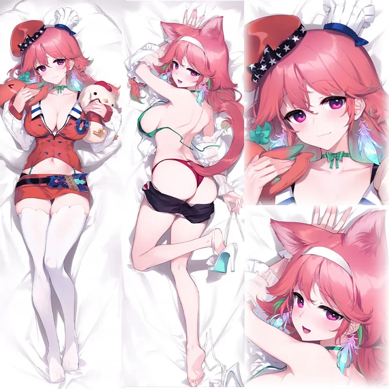 

60x180cm Anime Dakimakura Vtuber Hololive Takanashi Kiara Pillow Case Hugging Body Otaku Waifu Pillowcase Bedding Decor Cushion