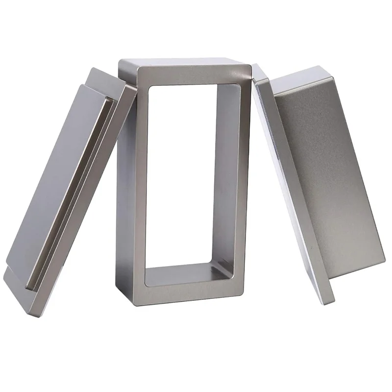 Rosin Machine Pre-Pressing Plate Pure Aluminum Pre-Pressing Mould Plate With Silicone Box 2X4in