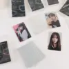 MINKYS 50pcs/pack 3 inch Ultra Clear Card Sleeves Photocard Idol Photo Cards Protective Sleeve Case Stationery 4