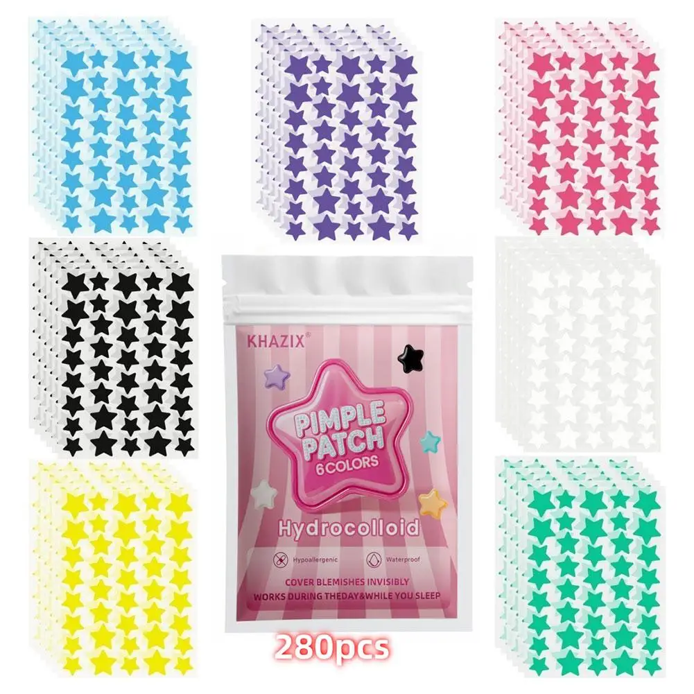Enhanced Hydrocolloid Gentle Acne Absorption Pimple Patches - Superstar Collection