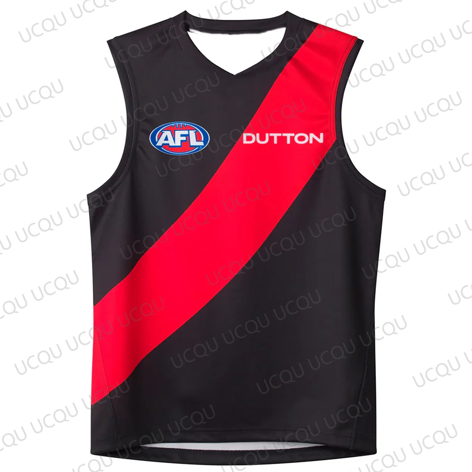 New AFL Summer Australia Football Essendon Away Guernsey Oversized Vest For Adult/Kids Tank Top