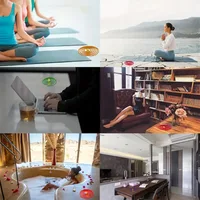 50pcs Mixed Fragrance Incense Sticks, Spiral Shape, Lemon, Rose, Jasmine, Lavender, Orange, 3-4 Hours Burn Time, Mild Fragrance, 6