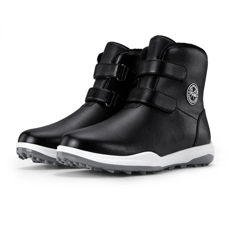 PGM Women's Golf Shoes Anti-slip Sneakers Fleece Lining Women's Sports Shoes Autumn Winter Waterproof Casual Boots Wear XZ196