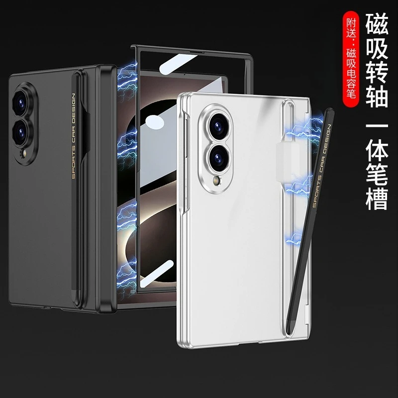 Premium Anti-Fall Shockproof Bumper Case with Pen Holder