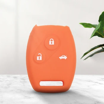 cover portachiavi in silicone smart car cover per Honda 3 pulsanti - KEYYOU Hot cover portachiavi in silicone smart car cover per Honda 3 pulsanti Accord CRV