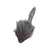 False Mouse Cat Pet Toys 18 cm Cat Long-haired Tail Mice Mouse Toys Soft Rabbit Fur Furry Plush Cat Toy For Pet Cats Dogs 6