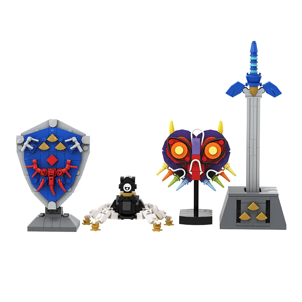Hyrule Castle Hylian Shield Price Botw MOC Game Zeldaeds Suit