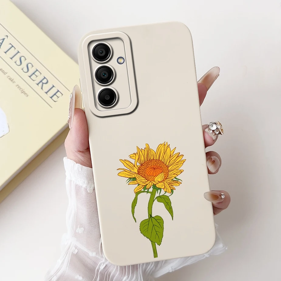 Sunflower Design Matte Phone Case - Soft Shell Cover