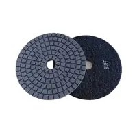 125mm Black Buff Wet Grinding Pad Polishing Disc Buffing Durable Pad Mirror Effect For Granite Marble Floor Stone Abrasive Tool